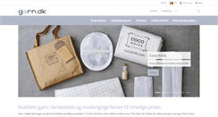 Desktop Screenshot of garn.dk