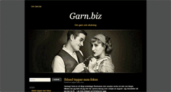 Desktop Screenshot of garn.biz