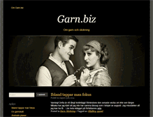 Tablet Screenshot of garn.biz